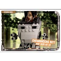 168 - Chewbaccas Ritt auf dem AT-ST - LEGO Star Wars Serie 1