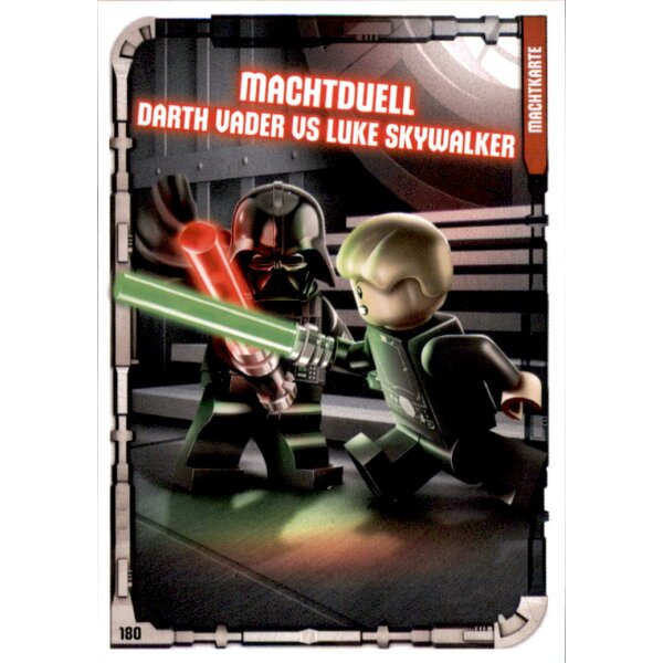 180 - Machtduell: Darth Vader VS Luke Skywalker - LEGO Star Wars Serie 1