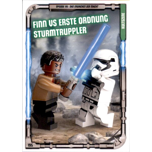 195 - Finn VS Erste Ordnung Sturmtruppler - LEGO Star Wars Serie 1