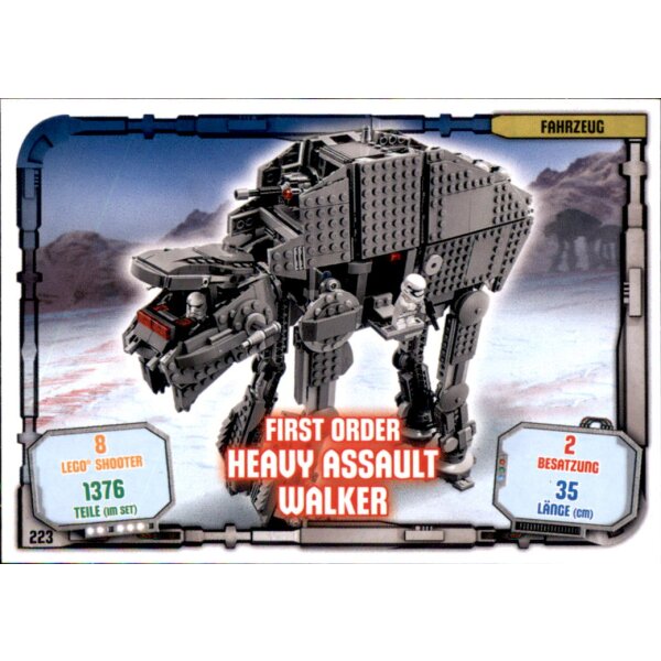 223 - First Order Heavy Assault Walker - LEGO Star Wars Serie 1