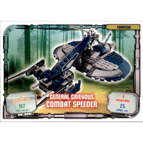 225 - General Grievous Combat Speeder - LEGO Star Wars Serie 1