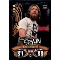 Karte 56 - Daniel Bryan - Raw 25 Years - WWE Slam Attax -...