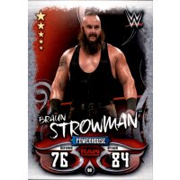 Karte 90 - Braun Strowman - Raw - WWE Slam Attax - LIVE