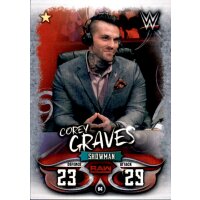 Karte 94 - Corey Graves - Raw - WWE Slam Attax - LIVE