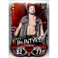 Karte 101 - Drew McIntyre - Raw - WWE Slam Attax - LIVE