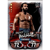 Karte 109 - Jinder Mahal - Raw - WWE Slam Attax - LIVE