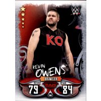 Karte 114 - Kevin Owens - Raw - WWE Slam Attax - LIVE