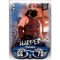 Karte 164 - Harper - Smack Down Live - WWE Slam Attax - LIVE