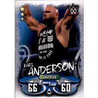 Karte 168 - Karl Anderson - Smack Down Live - WWE Slam...