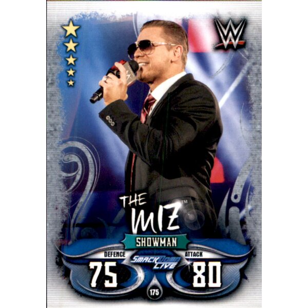 Karte 175 - The Miz - Smack Down Live - WWE Slam Attax - LIVE