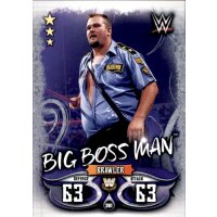Karte 261 - Big Boss Man - Legends - WWE Slam Attax - LIVE