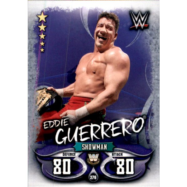 Karte 276 - Eddie Guerrero - Legends - WWE Slam Attax - LIVE