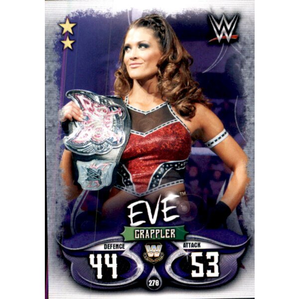 Karte 278 - Eve - Legends - WWE Slam Attax - LIVE