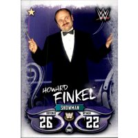 Karte 283 - Howard Finkel - Legends - WWE Slam Attax - LIVE