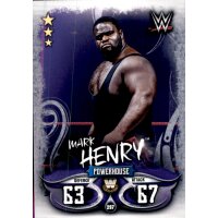 Karte 297 - Mark Henry - Legends - WWE Slam Attax - LIVE