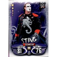 Karte 317 - Sting - Legends - WWE Slam Attax - LIVE