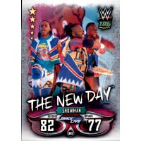 Karte 341 - The New day - Tag Team - WWE Slam Attax - LIVE