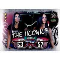 Karte 343 - The Iiconics - Tag Team - WWE Slam Attax - LIVE