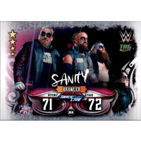 Karte 344 - Sanity - Tag Team - WWE Slam Attax - LIVE