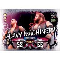 Karte 348 - Heavy Machinery - Tag Team - WWE Slam Attax -...