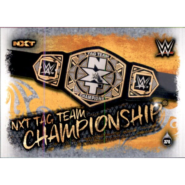 Karte 370 - NXT Tag Team  Championship - WWE Slam Attax - LIVE