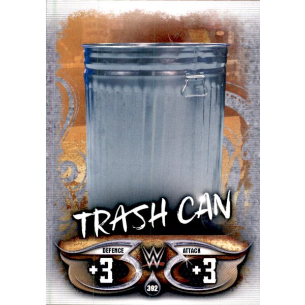 Karte 392 - Trash Can - Boosts - WWE Slam Attax - LIVE