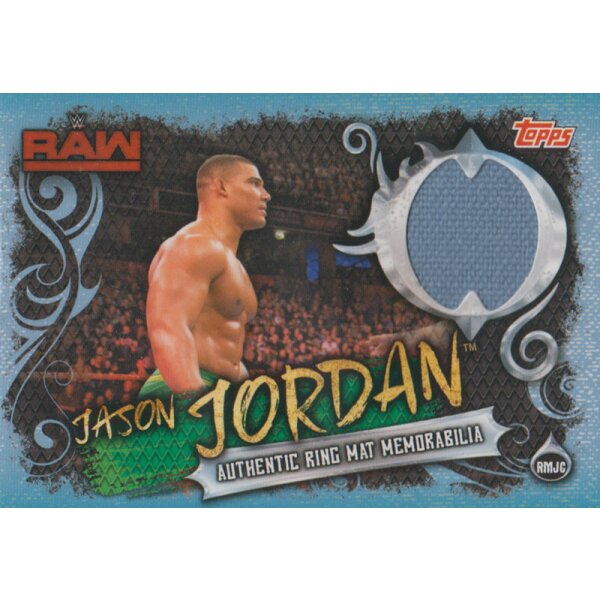 RMJC - Jason Jordan - Memorabilia - WWE Slam Attax - LIVE