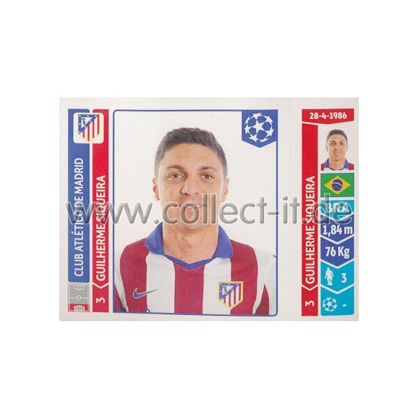 Sticker 41 - Guilherme Siqueira - Club Atletico de Madrid