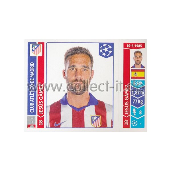 Sticker 50 - Tiago - Club Atletico de Madrid