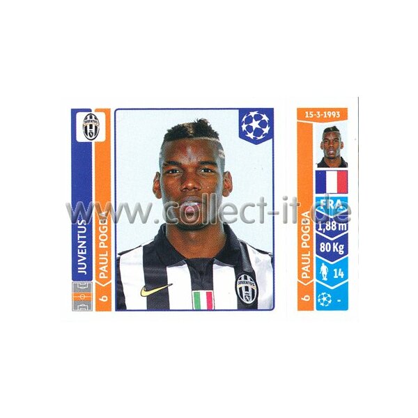 Sticker 62 - Paul Pogba - Juventus