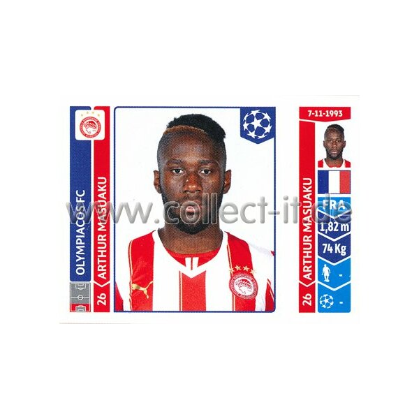Sticker 77 - Arthur Masuaku - Olympiacos FC