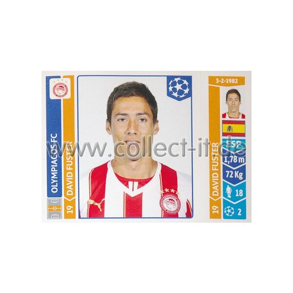 Sticker 80 - David Fuster - Olympiacos FC