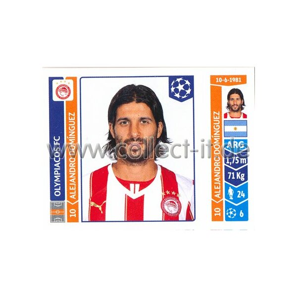 Sticker 81 - Alejandro Dominguez - Olympiacos FC