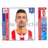 Sticker 86 - Kostas Giannoulis - Olympiacos FC