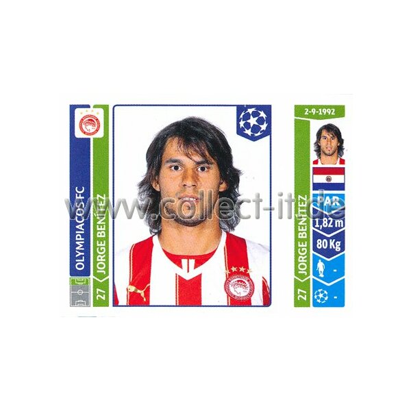 Sticker 89 - Jorge Benitez - Olympiacos FC