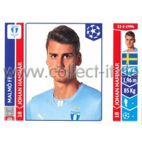 Sticker 104 - Johan Hammar - Malmö FF