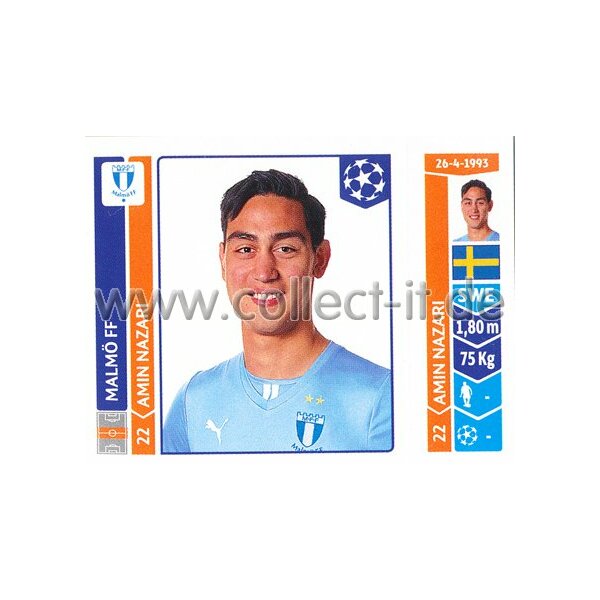 Sticker 105 - Amin Nazari - Malmö FF