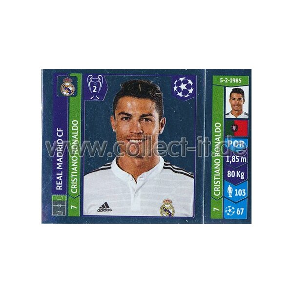 Sticker 119 - Cristiano Ronaldo - Real Madrid CF