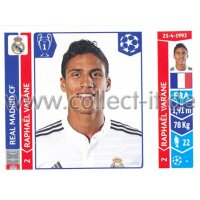 Sticker 121 - Raphael Varane - Real Madrid CF