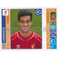 Sticker 153 - Philippe Coutinho - Liverpool FC