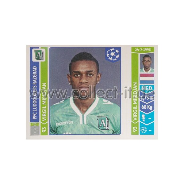 Sticker 170 - Virgil Misidjan - PFC Ludogorets Razgrad