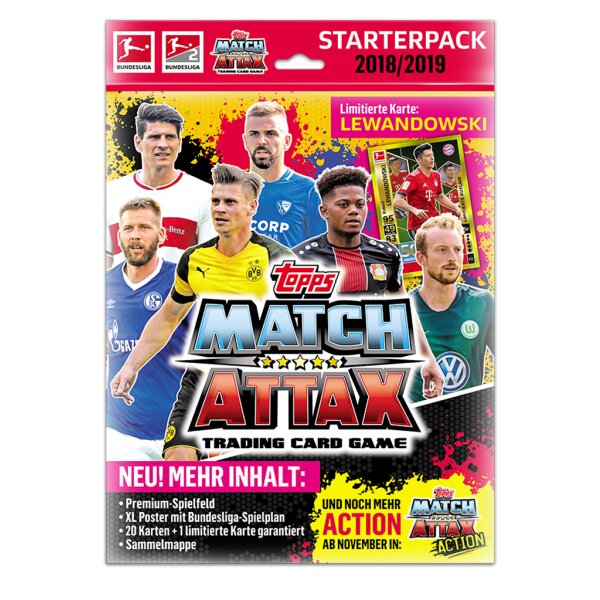 Topps Match Attax 2018/19 - 1 Starter  - Deutsch