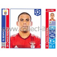 Sticker 182 - Maxi Pereira - SL Benfica