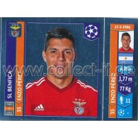 Sticker 186 - Enzo Perez - SL Benfica