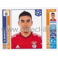Sticker 191 - Nicolas Gaitan - SL Benfica