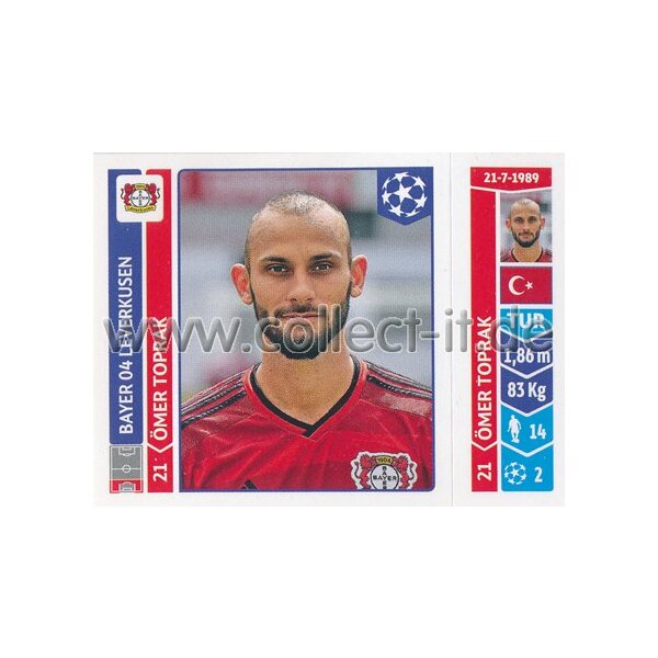 Sticker 220 - Ömer Toprak - Bayer 04 Leverkusen