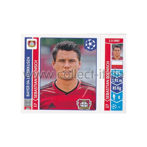 Sticker 221 - Sebastian Boenisch - Bayer 04 Leverkusen