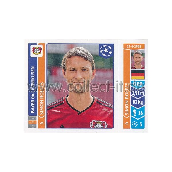 Sticker 223 - Simon Rolfes - Bayer 04 Leverkusen