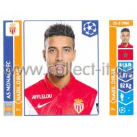 Sticker 250 - Nabil Dirar - AS Monaco FC