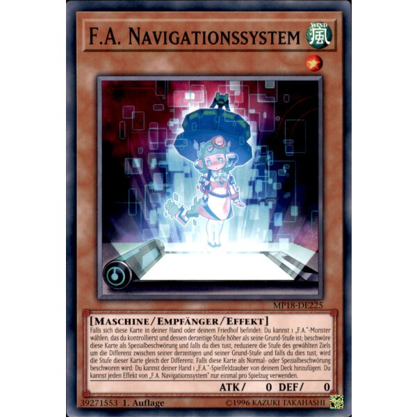 MP18-DE225 - F. A. Navigationssystem - 1. Auflage